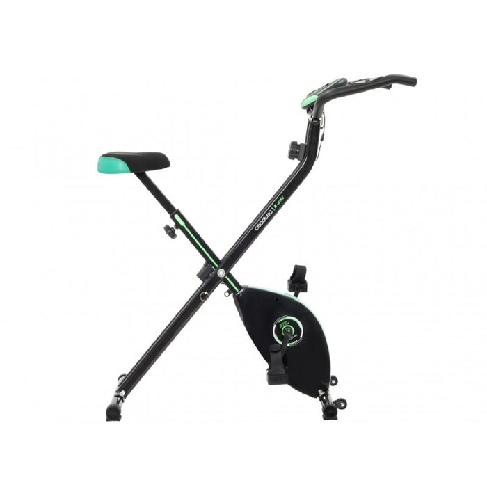 Bicicletă fitness, Cecotec, DrumFit X-Bike Neo, pliabilă, neagră