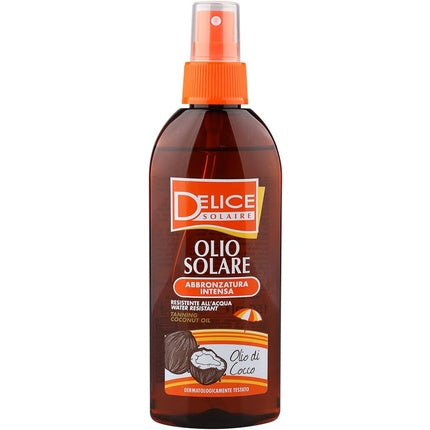 Ulei bronzare, Delice Solaire, coconut și jojoba, 150ml