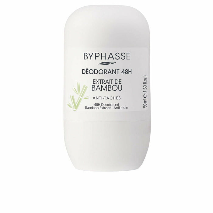 Deodorant roll-on, Byphasse, Cotton Flower, 50 ml, unisex