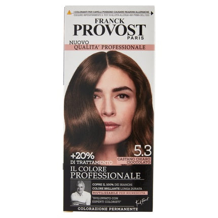 Vopsea de păr, Franck Provost, Ciocolatiu Brun Deschis