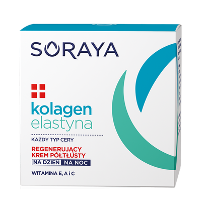 Cremă protecție, Soraya, colagen și elastină, 50 ml