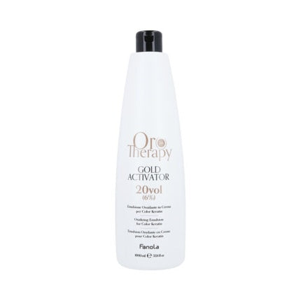 Activator cremă pentru păr, Fanola Oro Therapy, 6%, 1000 ml