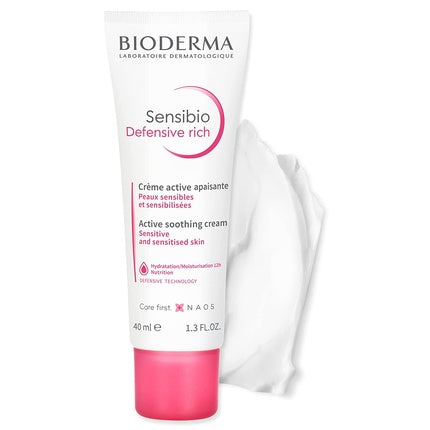 Cremă calmantă, Bioderma Sensibio Defensive Rich, 40 ml