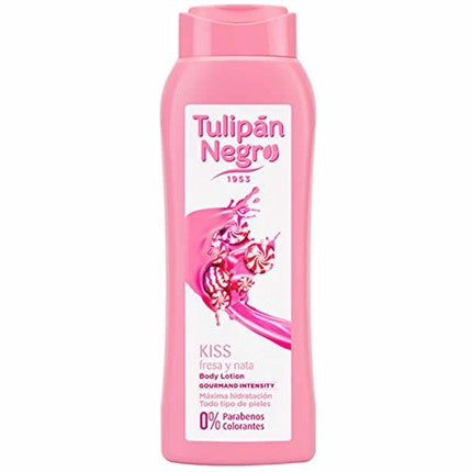 Loțiune de corp, Tulipan Negro, Kiss Strawberry and Cream, 400 ml