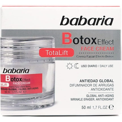 Cremă Facială Anti-îmbătrânire, Babaria, Boto Effect, 50 ml