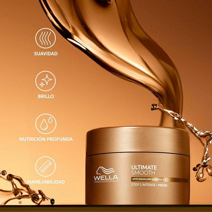 Mască de păr, Wella Professionals, Ultimate Smooth, 500 ml