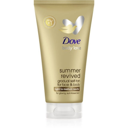 Loțiune autobronzantă, Dove, Summer Revived, 75 ml