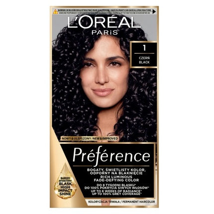 Vopsea de păr, L'Oréal, Preference, roșu Napoli
