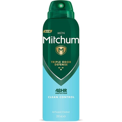 Deodorant Spray, Mitchum, 48H Protecție, Clean Control, 200 ml