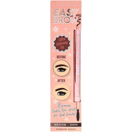 Creion sprâncene, Sunkissed, Easy Brows, Medium-Dark