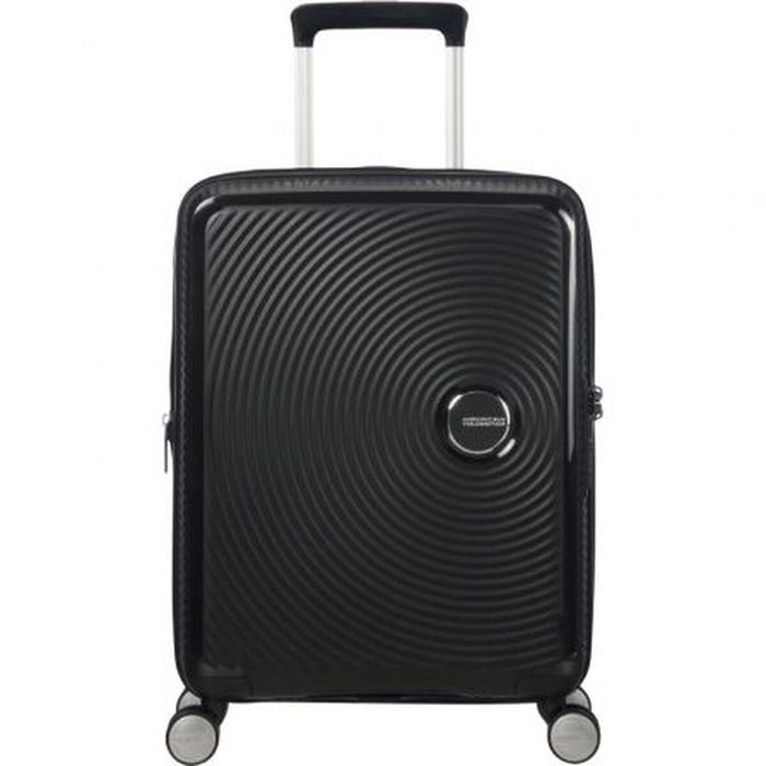 Valiză cabină, American Tourister, SoundBox Spinner, negru, 41 L