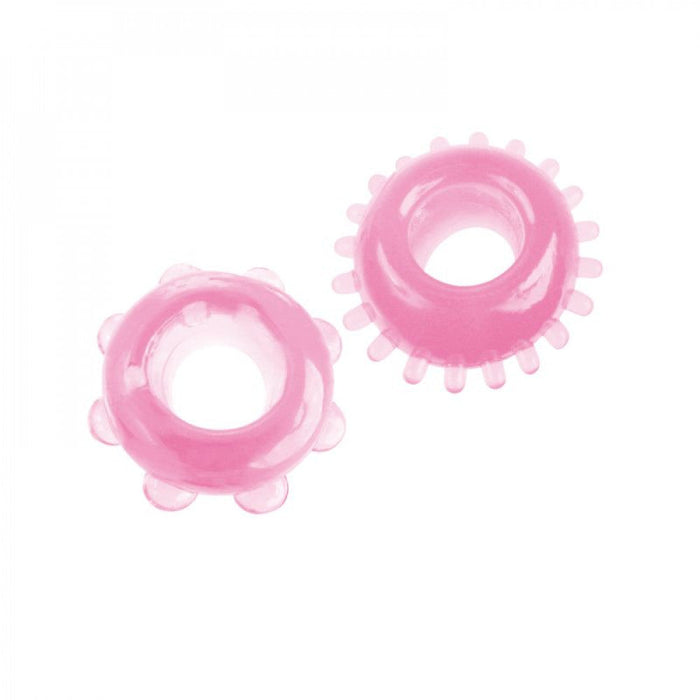 Inele elastice Toyz4Lovers Magic Nubs, TPE, set 2 bucăți