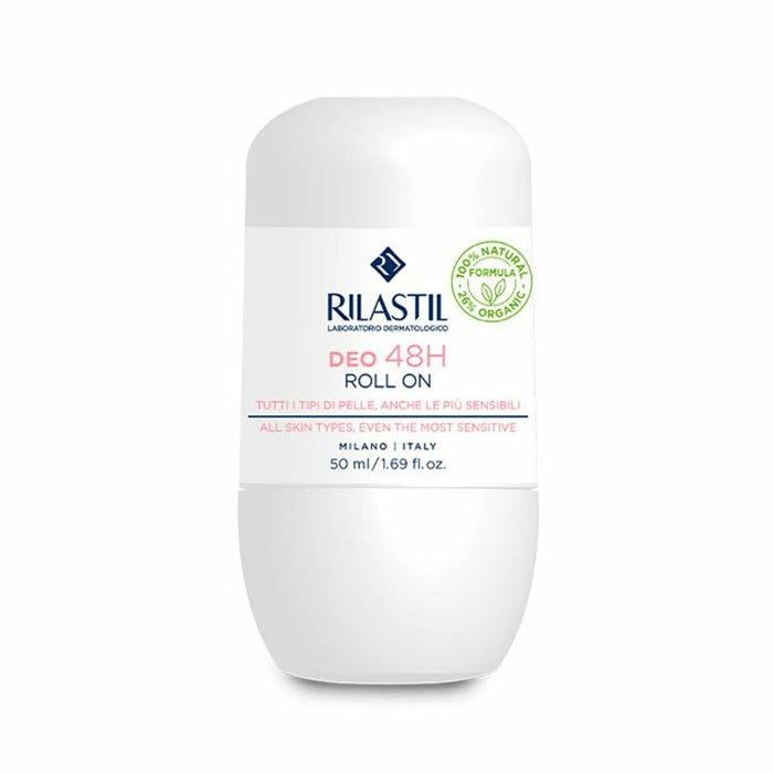 Deodorant roll-on, Rilastil, Deodermial, 50 ml, fără parabeni
