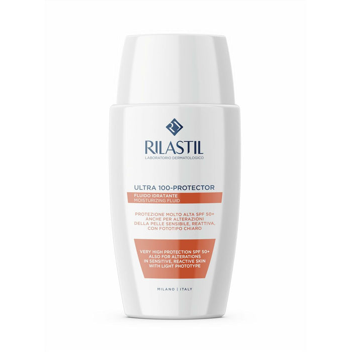 Cremă solară facială, Rilastil Sun System, SPF 100, rezistentă la apă, 75 ml