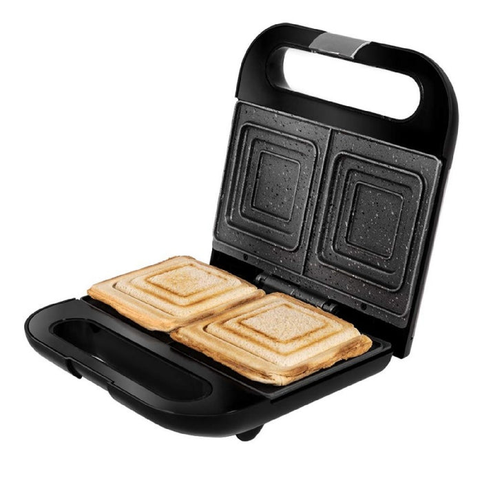 Sandwich Maker Cecotec Rock'nToast Squared, oțel inoxidabil, 750W
