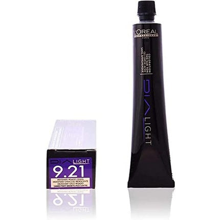 Vopsea păr, L'Oréal Professionnel, Dialight 9.21, blond foarte deschis iris cenușiu, 50 ml