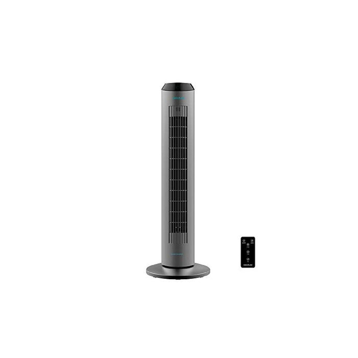 Ventilator de podea, Cecotec EnergySilence 8190, argintiu, ionizator