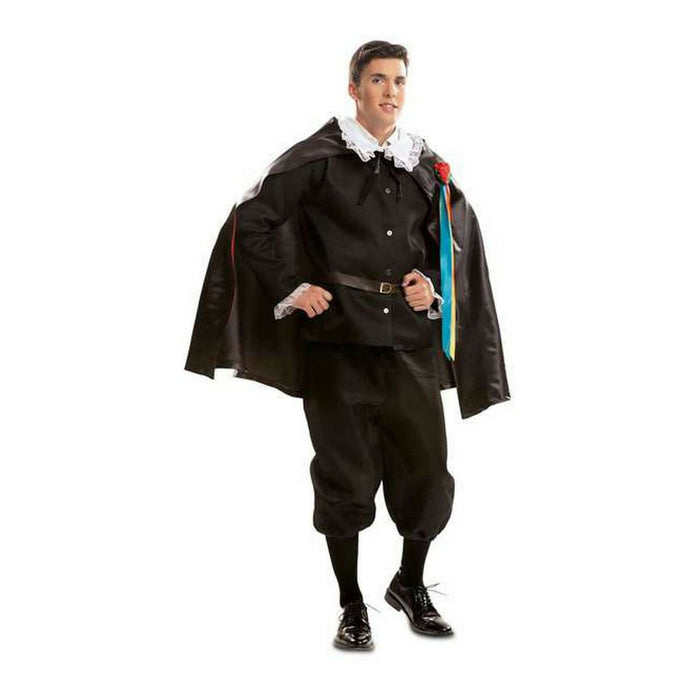 Costum deghizare adult, My Other Me, Villain, negru, mărime M/L