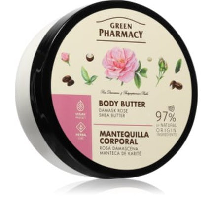 Unt de corp, Green Pharmacy, Damask Rose, 200 ml
