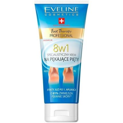 Cremă regenerantă picioare, Eveline Cosmetics, Foot Therapy 8-in-1, 100 ml