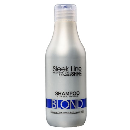 Șampon Stapiz Sleek Line Silk Blonde, 300 ml