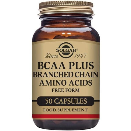 Capsule BCAA Solgar, 50 bucăți, vegetale