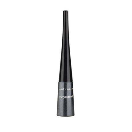 Eyeliner lichid, Wet n Wild MegaLiner, aplicator flexibil, negru