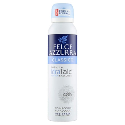 Deodorant Felce Azzurra Classico, 150 ml, Idra Talc