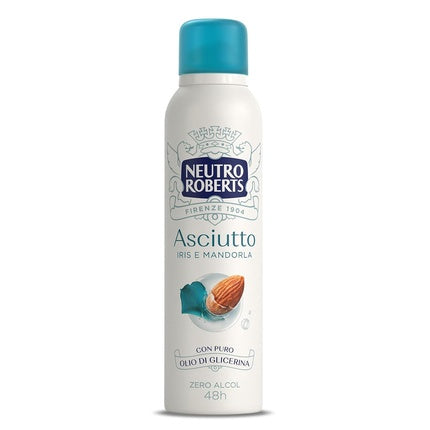 Spray deodorant, Neutro Roberts, Iris și Migdale, 150 ml