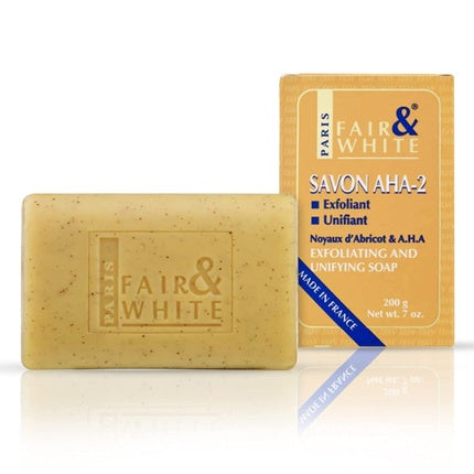 Săpun exfoliant, Fair & White, acid lactic, 200 g