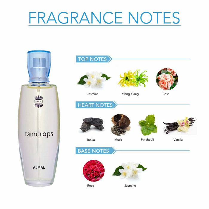 Parfum damă, Ajmal, Raindrops, 50 ml, EDP