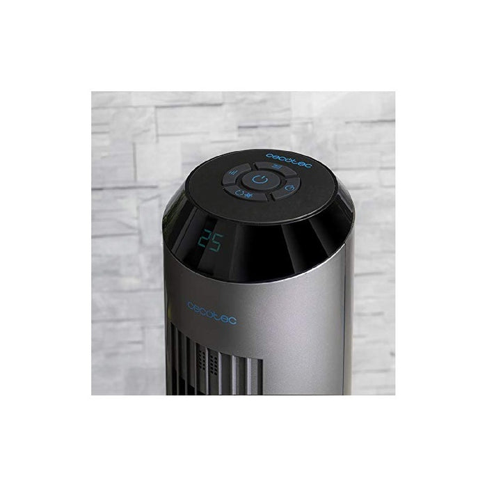 Ventilator de podea, Cecotec EnergySilence 8190, argintiu, ionizator