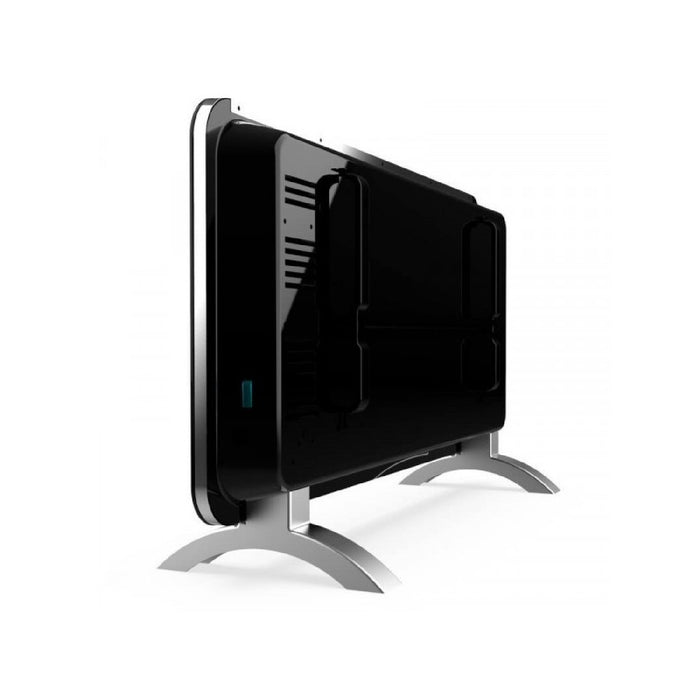 Convector electric Cecotec Ready Warm 6720, sticlă securizată, negru