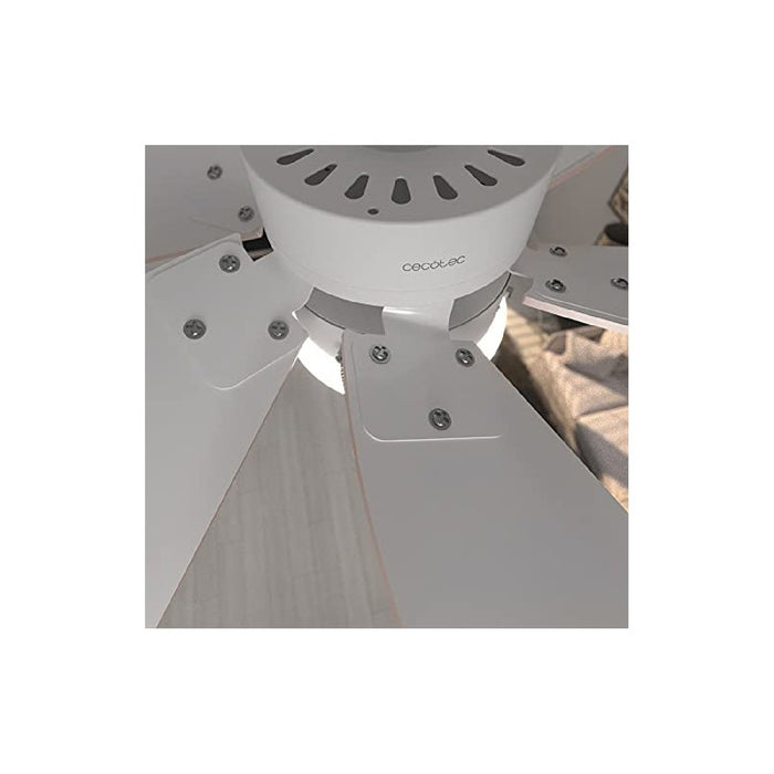 Ventilator de tavan, Cecotec EnerySilence Aero 3600 Vision, 92 cm, lampă integrată
