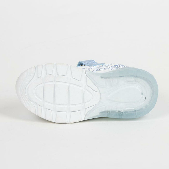 Adidași sport pentru copii, Echos, Stitch, albastru deschis, lumini