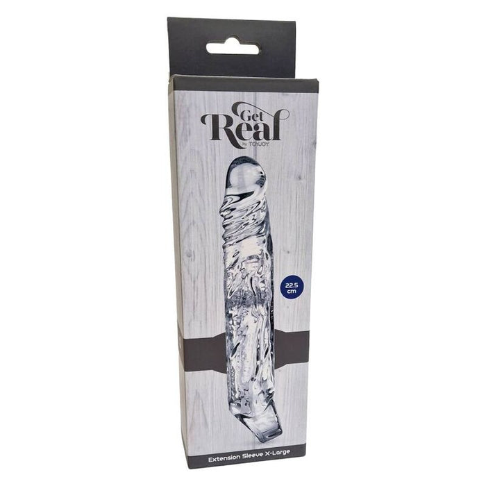 Sleeve extensie, TOYJOY, XL, transparent
