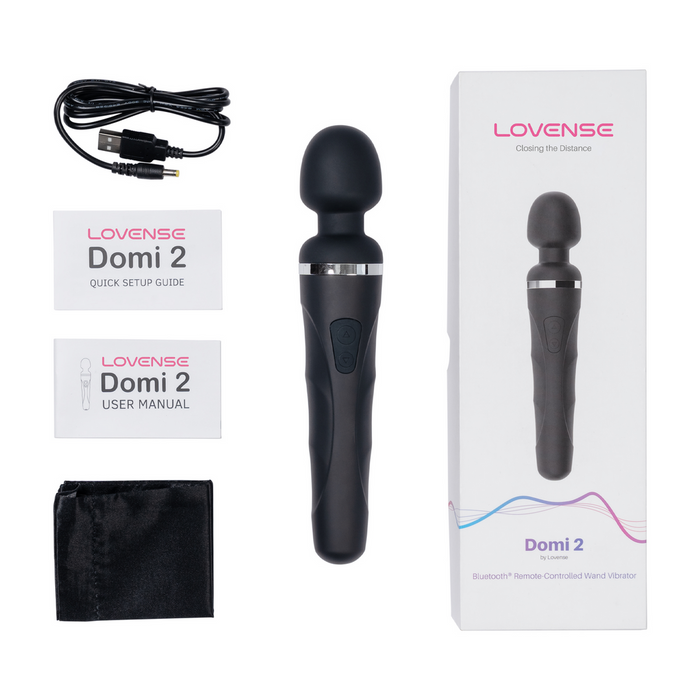 Masajer Wand, Lovense, Domi 2, Bluetooth 5.0, compact