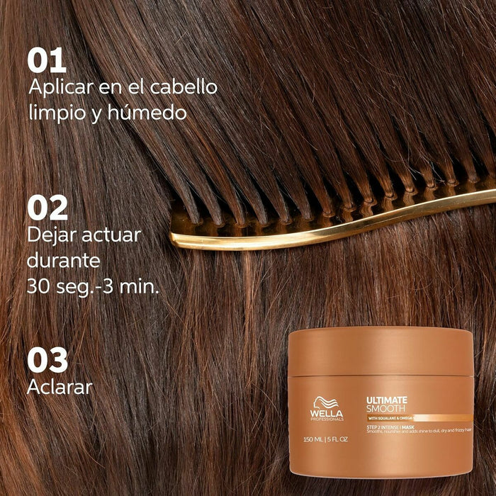 Mască de păr, Wella Professionals, Ultimate Smooth, 500 ml