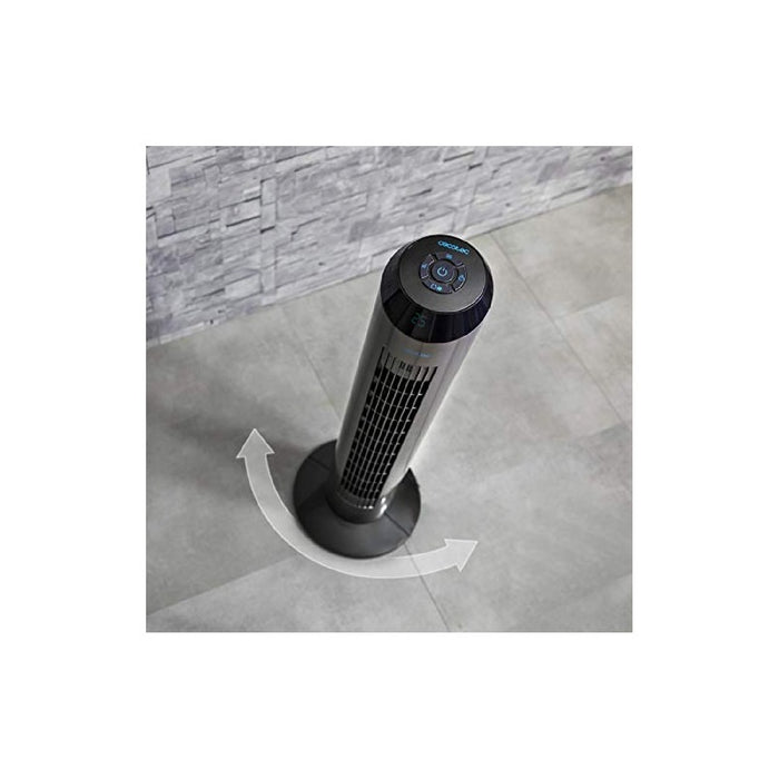 Ventilator de podea, Cecotec EnergySilence 8190, argintiu, ionizator