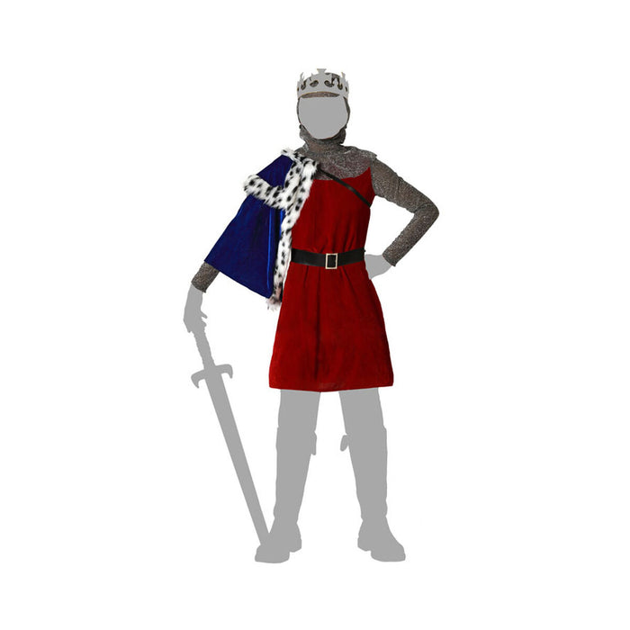 Costum Rege Medieval, Kim Kardashian, 3-4 ani, cu pelerină și glugă