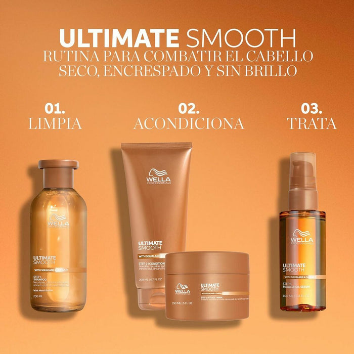 Mască de păr, Wella Professionals, Ultimate Smooth, 500 ml