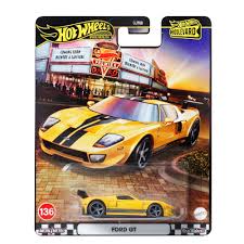 Mașinuță Mattel Hot Wheels Boulevard, Ford GT, scara 1:64