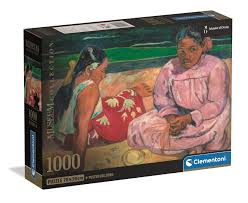 Puzzle Clementoni, colecția Museum, Femmes de Tahiti, 1000 piese, format Compact