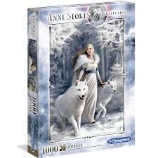 Puzzle Clementoni, Anne Stokes Collection, Winter Guardians, 1000 piese