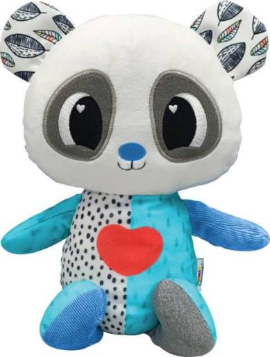 Jucărie de pluș interactivă Tomy Lamaze Soothing Heart Panda, 26 cm, 9+ luni