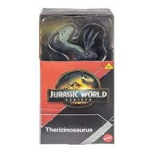 Figurină Mattel Jurassic World Rebirth, Therizinosaurus, 15 cm