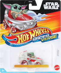 Mașinuță Mattel Hot Wheels Racer Verse, Star Wars Grogu, 3+ ani