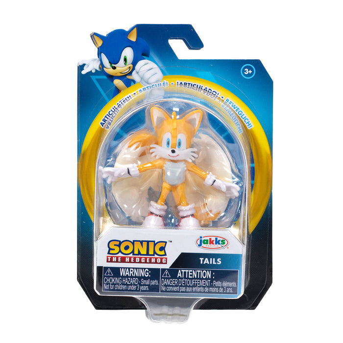 Figurină Forever Clever Sonic, Tails, 6-7 cm, 2 carduri colectibile