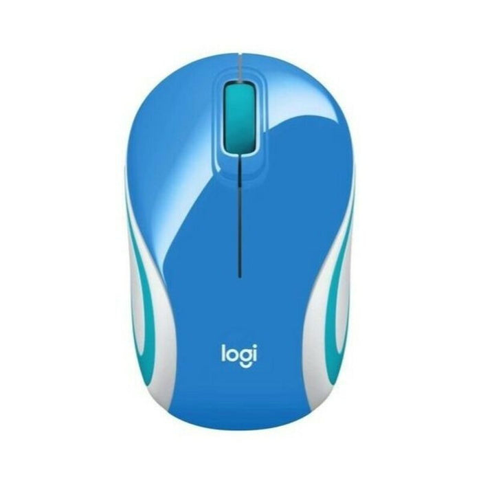 Mouse Fără Fir Optic Logitech 910-002733 1000 dpi Albastru (1 Unități)