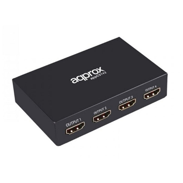 Adaptor / convertizor AV APPROX APPC31V2 4K Negru